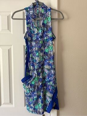 Tzu Tzu Kaia Dress size Medium Misty Morning